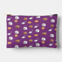 Galletas y leche en morado