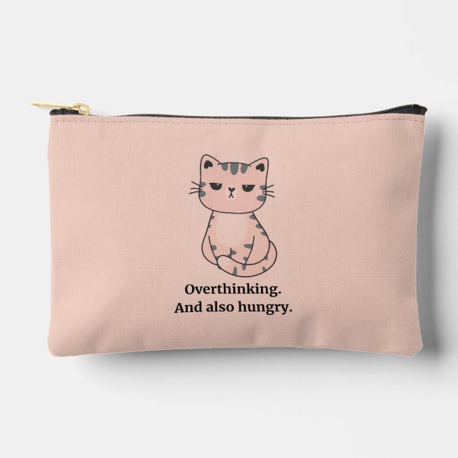 Bolsito Accesorio Pequeño Gato Hambriento (Anverso)