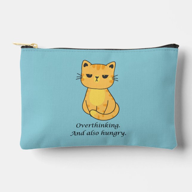 Bolsito Accesorio Pequeño Gato Hambriento (Anverso)