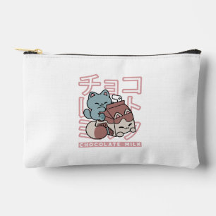 Bolsito Accesorio Pequeño Gato Kawaii con Leche de Chocolate – Arte Pop Japo