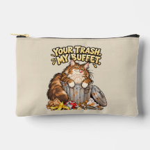 Gato Maine Coon Divertido - Tu Basura Mi Bufet