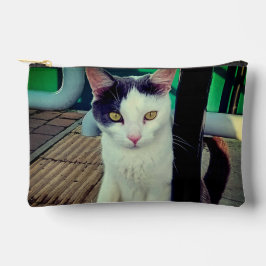 Bolsito Accesorio Pequeño Gato negro y blanco