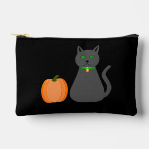 Bolsito Accesorio Pequeño Gato y calabaza de Halloween