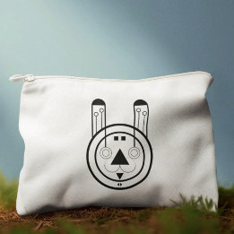 Bolsito Accesorio Pequeño Geometric Usagi Rabbit Zodiac Pouch