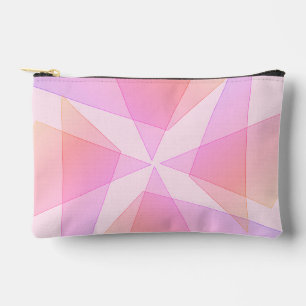 Bolsito Accesorio Pequeño Geométrica rosa