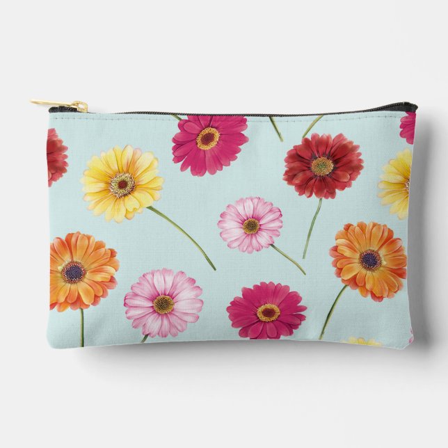 Bolsito Accesorio Pequeño Gerbera,pink,red,orange,yellow  (Anverso)