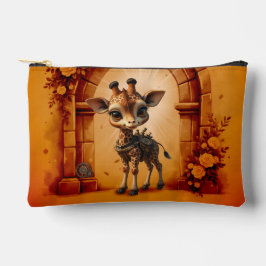 Bolsito Accesorio Pequeño Girafa de bebé en steampunk-personalizado