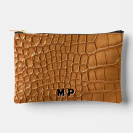 Bolsito Accesorio Pequeño Gold leather texture luxury 