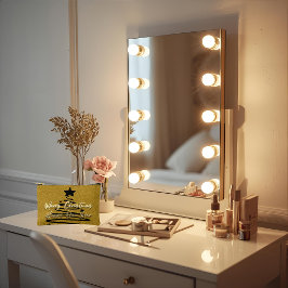 Bolsito Accesorio Pequeño Golden Black Pouch