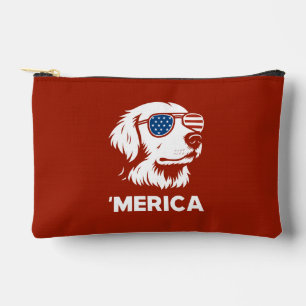 Bolsito Accesorio Pequeño Golden Retriever 4 De Julio Merica