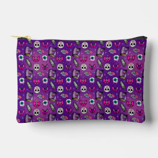 Bolsito Accesorio Pequeño Gótico Pastel - Bruja - Halloween morado