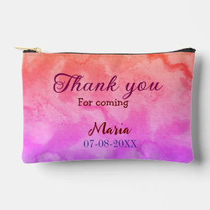 Bolsito Accesorio Pequeño Gracias por la próxima fiesta de cumpleaños fecha 