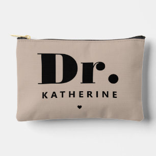 Bolsito Accesorio Pequeño Graduación personalizada de Médica de tipografía a
