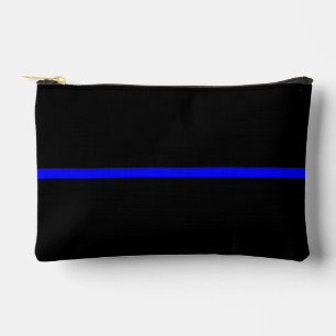 Bolsito Accesorio Pequeño gráfica Thin Blue Line en una