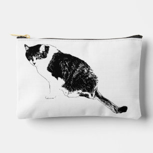 Bolsito Accesorio Pequeño Gráficos de Gato Afilado Renueva la Rutina de Bell