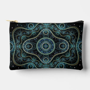Bolsito Accesorio Pequeño Gran Julian Fractal Mandala Art