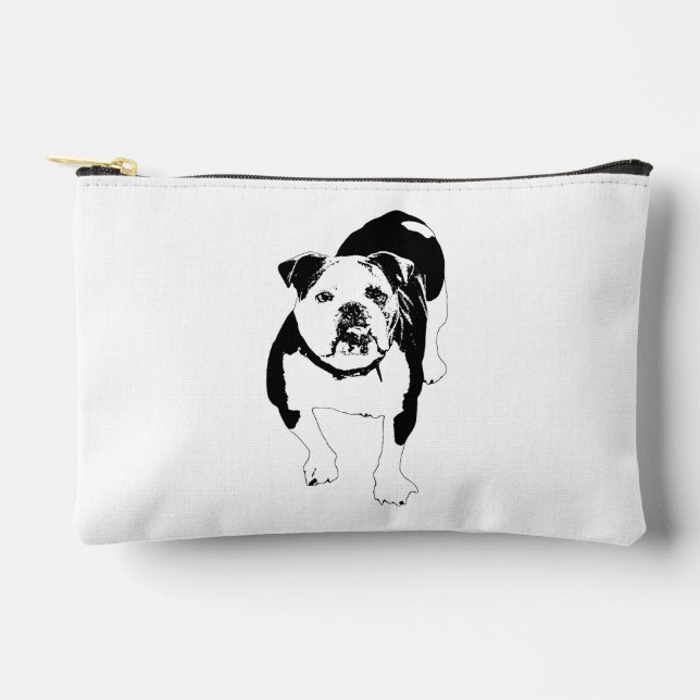 Bolsito Accesorio Pequeño Graphic Pride, Clean Bulldog Case (Anverso)