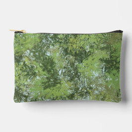 Bolsito Accesorio Pequeño Green Leaf Trees With Blue Sky Peaking Through Art