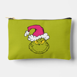 Bolsito Accesorio Pequeño Grinch con sombrero rosa de Santa