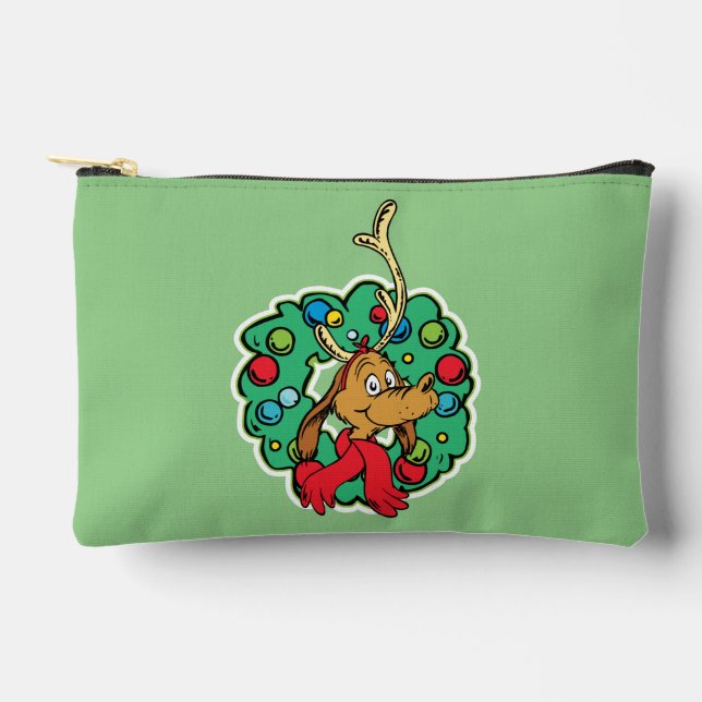 Bolsito Accesorio Pequeño Grinch | Corona de Navidad Max (Anverso)