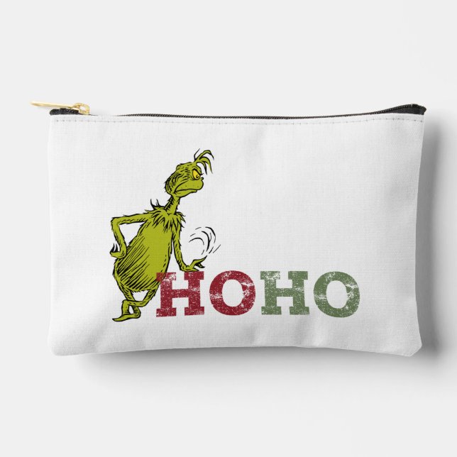 Bolsito Accesorio Pequeño Grinch | Ho Ho Ho Ho (Anverso)