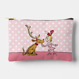 Bolsito Accesorio Pequeño Grinch Max y Cindy Lou Who