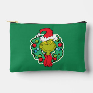 Bolsito Accesorio Pequeño Grinch   Navidades de la guirnalda de vacaciones