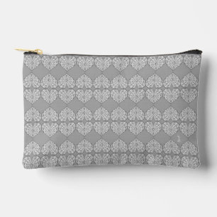 Bolsito Accesorio Pequeño Gris de encaje cerámico