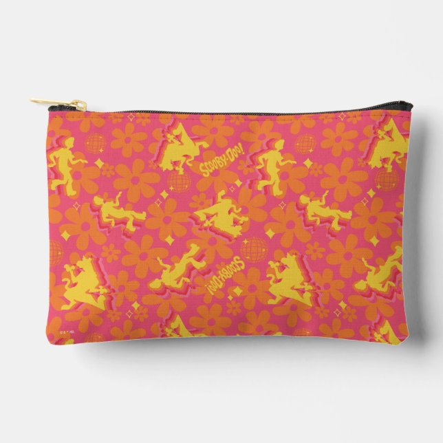 Bolsito Accesorio Pequeño Groovy Disco Scooby-Doo Pattern (Anverso)