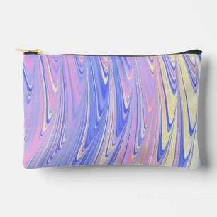 Bolsito Accesorio Pequeño Groovy Eclectic Quirky Ondulado Pastel Abstracto