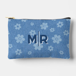 Bolsito Accesorio Pequeño Groovy Indigo Bloom