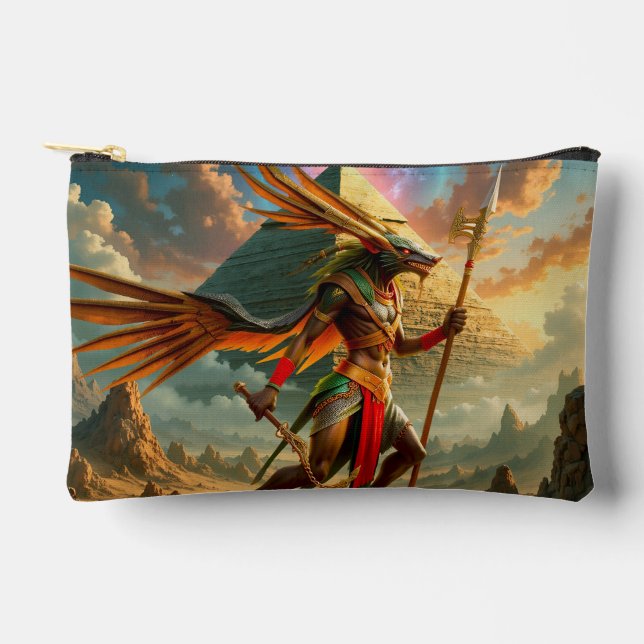Bolsito Accesorio Pequeño Guardián de la Puerta Celestial – Anubis (Anverso)