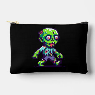 Bolsito Accesorio Pequeño Halloween zombie divertido de 8 bits
