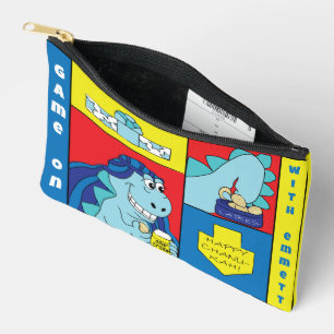 Bolsito Accesorio Pequeño Hanukkah Dino Latker Eat Dreidel Game Accesorio