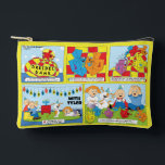 Bolsito Accesorio Pequeño Hanukkah Dreidel Toon<br><div class="desc">Hanukkah Dreidel Toon, Dreidel Game Pouch. Todos los elementos de diseño se pueden editar. Cambie el texto editable utilizando su estilo de fuente, color y tamaño favoritos. Llena tu bolsa con dreidels, y jugando golosinas. ¡¡¡Partida!!! ¡Feliz Hanukkah! Tipo de bolsa: Imprimir Cortar Sew Pouch Accesorio Pequeño Nuestras bolsas vienen en...</div>