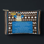 Bolsito Accesorio Pequeño Hanukkah Judah Maccabee Dreidel<br><div class="desc">Hanukkah con Judah Maccabee, Dreidel Game Pouch. Todos los elementos de diseño se pueden editar. Cambie el texto editable utilizando su estilo de fuente, color y tamaño favoritos. Llena tu bolsa con dreidels, y jugando golosinas. ¡¡¡Partida!!! ¡Feliz Hanukkah! Tipo de bolsa: Imprimir Cortar Sew Pouch Accesorio Pequeño Nuestras bolsas vienen...</div>