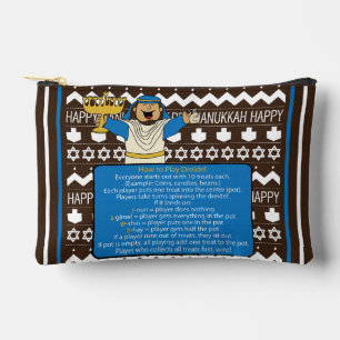 Bolsito Accesorio Pequeño Hanukkah Judah Maccabee Dreidel