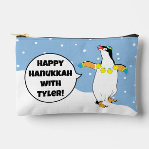 Bolsito Accesorio Pequeño Hanukkah Penguin dice