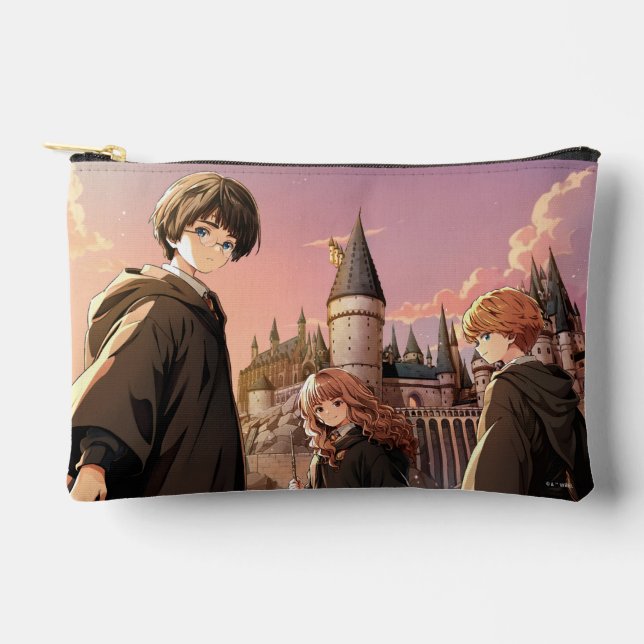 Bolsito Accesorio Pequeño HARRY POTTER™ Hermione & Ron HOGWARTS™ Escena de A (Anverso)