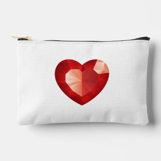 Bolsito Accesorio Pequeño heart shaped pencil case