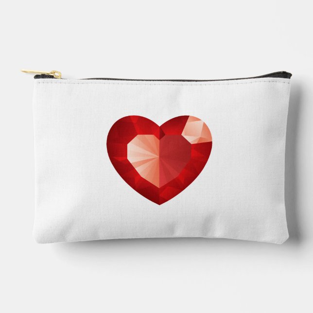Bolsito Accesorio Pequeño heart shaped pencil case (Anverso)