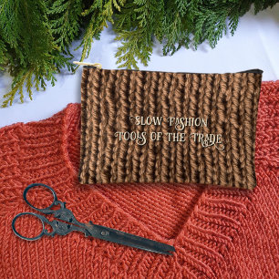 Bolsito Accesorio Pequeño Herramientas de Moda Lenta de Tejido Personalizada