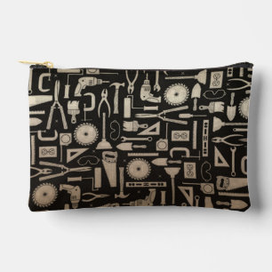 Bolsito Accesorio Pequeño Herramientas de taller sobre negro y oro