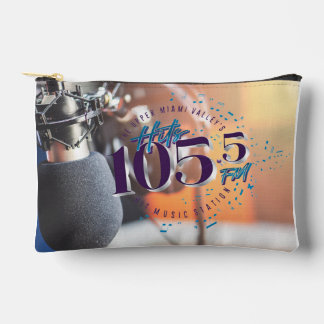 Bolsito Accesorio Pequeño Hits 105.5 Print Cut Sew Pouch Accesorio Pequeño