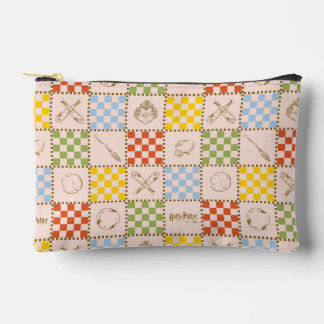 Bolsito Accesorio Pequeño HOGWARTS™ QUIDDITCH™ Patrón de verificación de equ