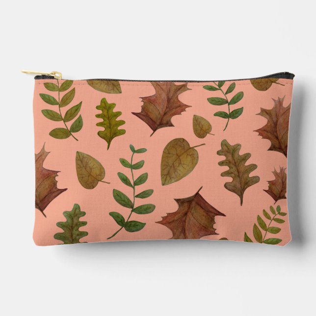 Bolsito Accesorio Pequeño Hojas de otoño (Anverso)