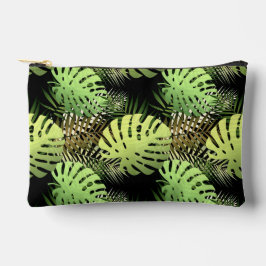 Bolsito Accesorio Pequeño Hojas de palma de Monstera selva tropical