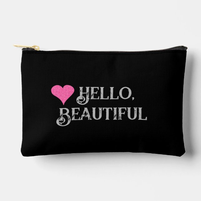 Bolsito Accesorio Pequeño Hola, Hermoso (Anverso)
