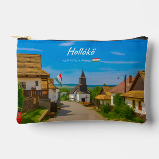Bolsito Accesorio Pequeño Hollókő, Hungría - Calle del Pueblo Histórico