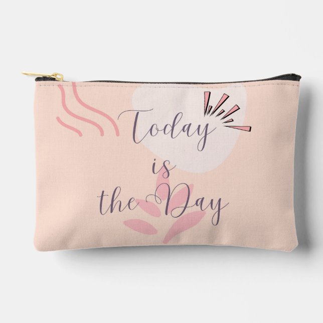 Bolsito Accesorio Pequeño Hoy es el día (Anverso)